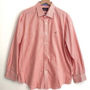 Nautica classic fit ocean washed check men’s shirt